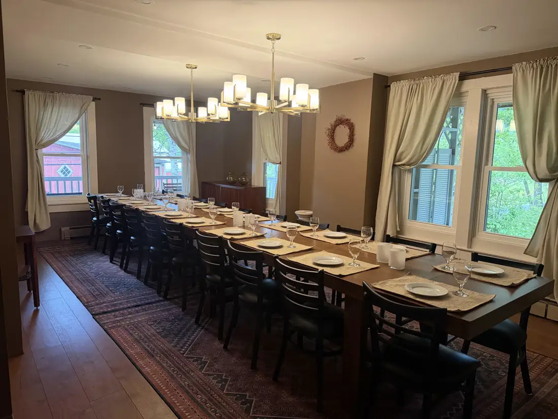 Private dinning room